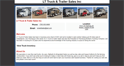 Desktop Screenshot of lttrucksales.com