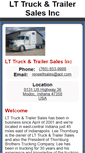 Mobile Screenshot of lttrucksales.com