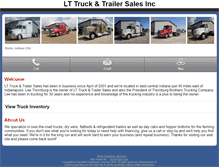 Tablet Screenshot of m.lttrucksales.com